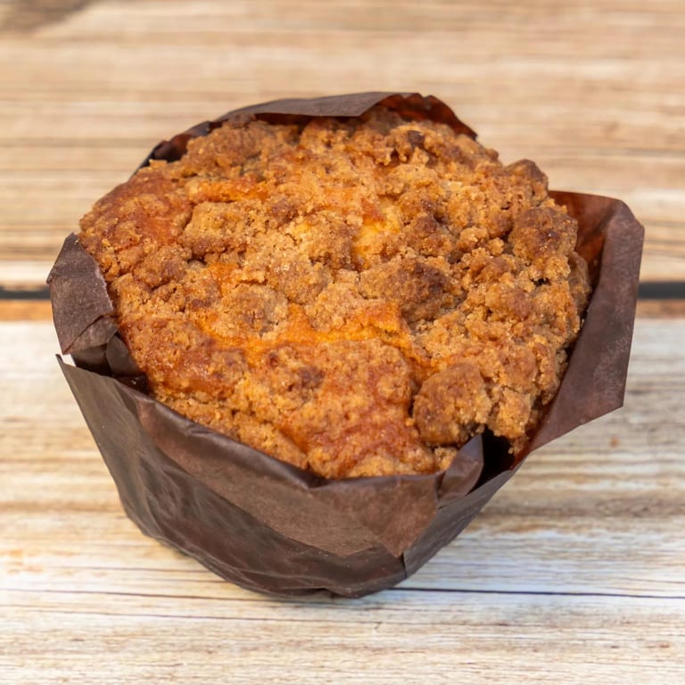 Indulge in our coffee cake